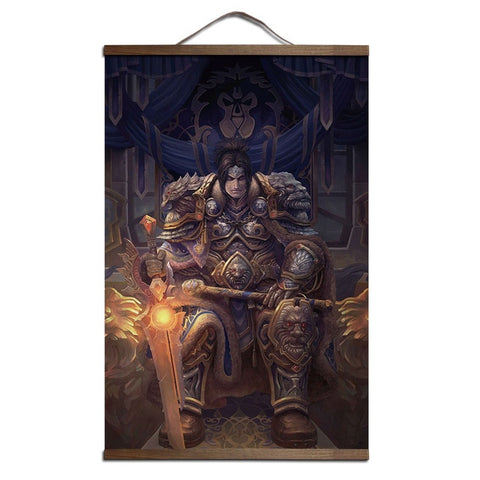 World of Warcraft Canvas Scroll Poster