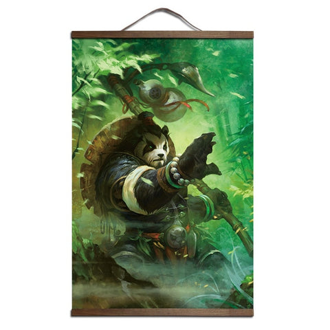 World of Warcraft Canvas Scroll Poster