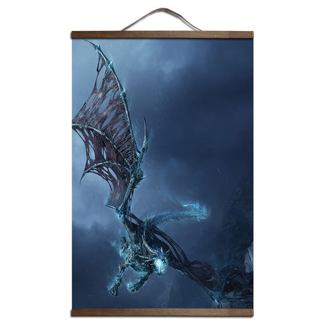 World of Warcraft Canvas Scroll Poster
