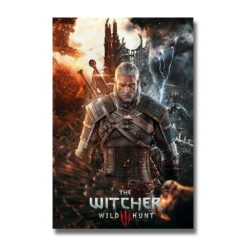 The Witcher 3: Wild Hunt Geralt Poster