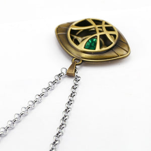 Marvel Avengers Doctor Strange Infinity Time Stone Necklace