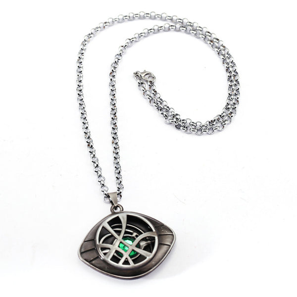 Marvel Avengers Doctor Strange Infinity Time Stone Necklace