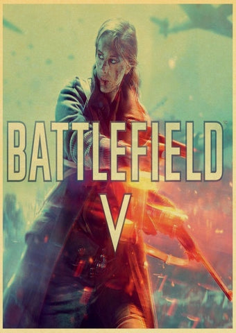 Battlefield V Poster