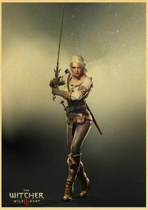 The Witcher 3 Ciri Poster