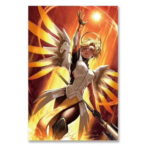 Overwatch Mercy Poster