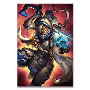 Overwatch Ashe Poster