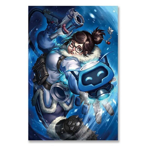 Overwatch Mei Poster