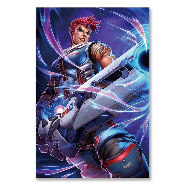 Overwatch Zarya Poster