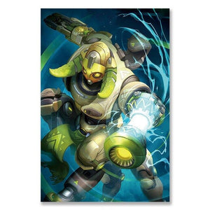 Overwatch Orisa Poster