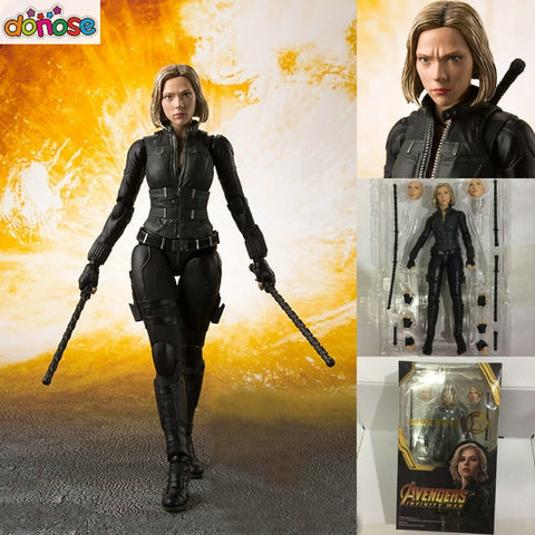 Avengers Natasha Black Widow Action Figure 1/60