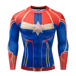 Marvel Captain Marvel Long Sleeve