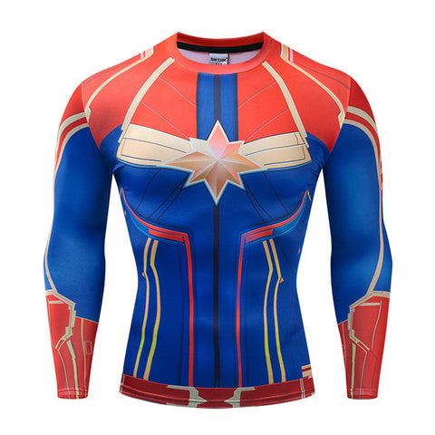 Marvel Captain Marvel Long Sleeve