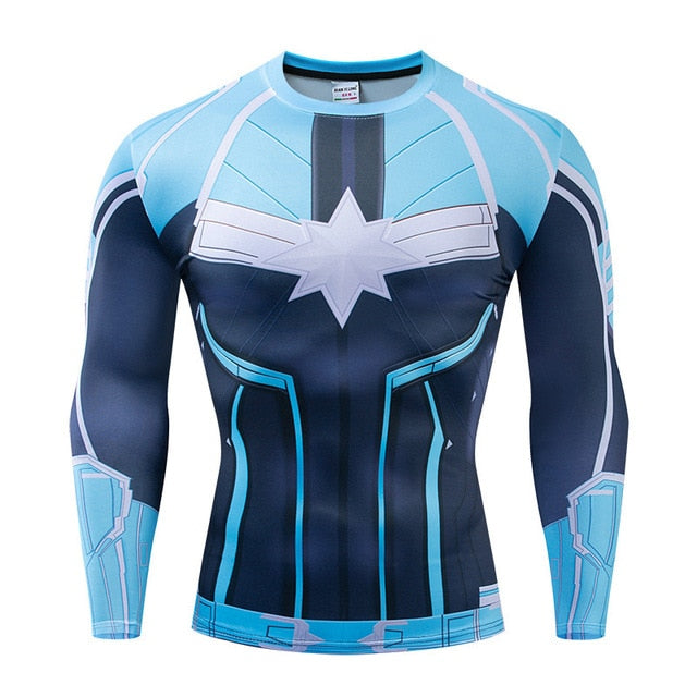 Marvel Captain Marvel Long Sleeve