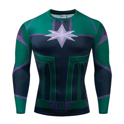 Marvel Captain Marvel Long Sleeve