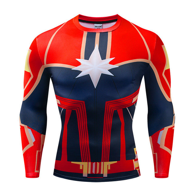 Marvel Captain Marvel Long Sleeve