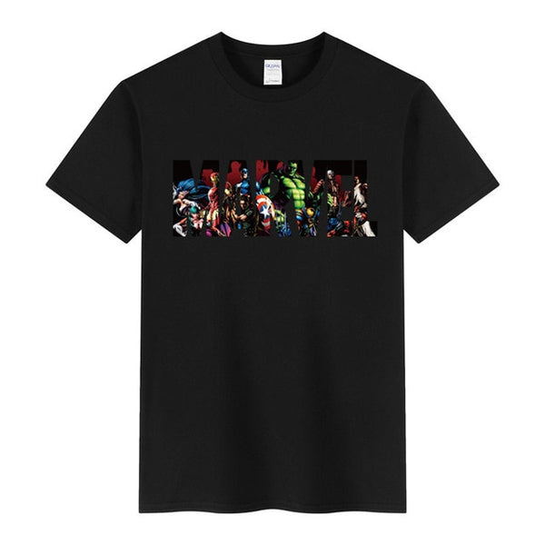 Marvel Simple Logo T-Shirt