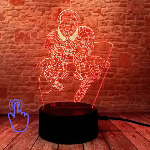 Marvel Spider-Man Figurine 3D LED NightLight