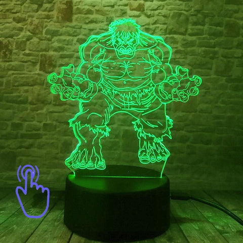 Marvel Hulk Figurine 3D LED NightLight