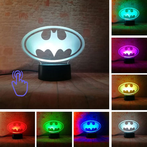 DC Batman Figurine 3D LED NightLight