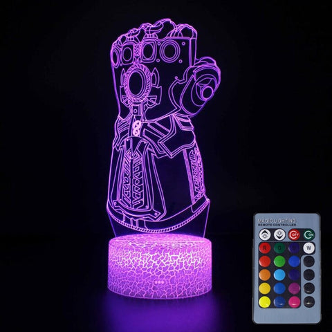 Avengers Infinity Gauntlet Led Lamp 25cm With Remote
