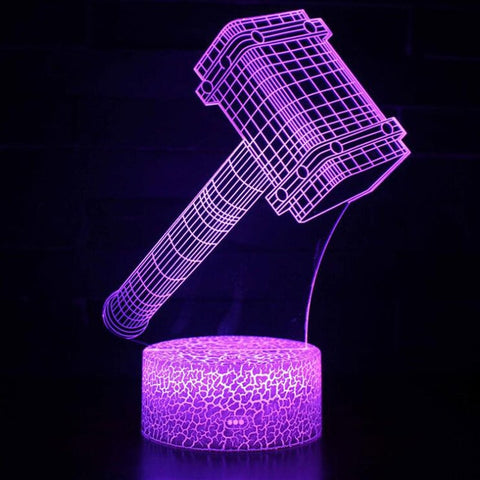 Avengers Mjolnir Led Lamp 25cm
