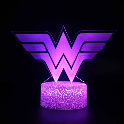 DC Wonder Woman Led Lamp 25cm