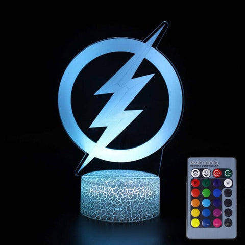 DC Flash Led Lamp 25cm With Remote