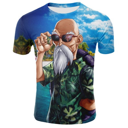 Dragon Ball Z Master Roshi Goku T-Shirt