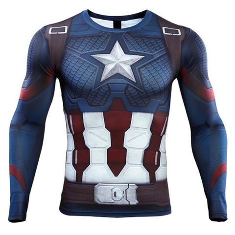 Marvel Captain America Long Sleeve