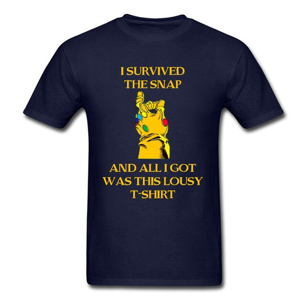 Avengers Endgame I Survived the Snap T-Shirt