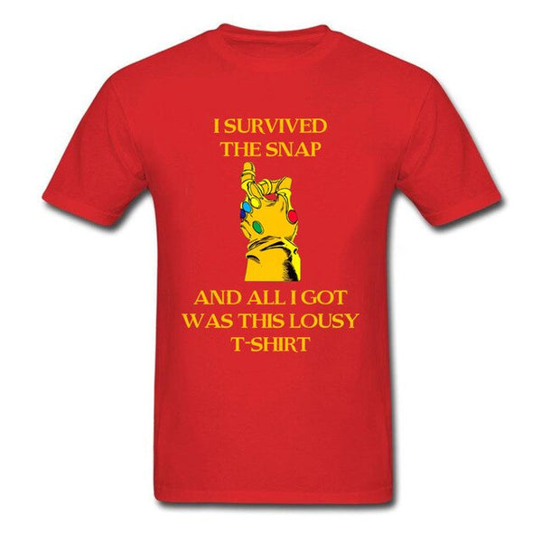 Avengers Endgame I Survived the Snap T-Shirt