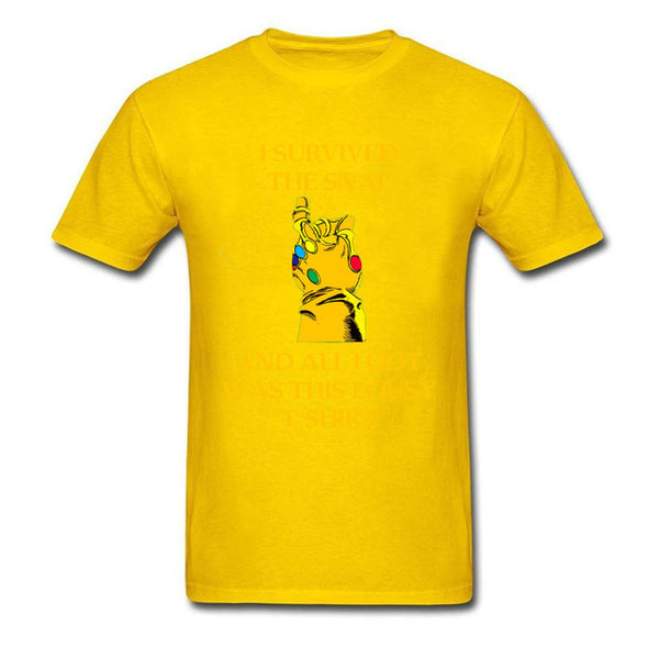 Avengers Endgame I Survived the Snap T-Shirt