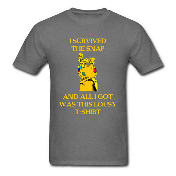 Avengers Endgame I Survived the Snap T-Shirt