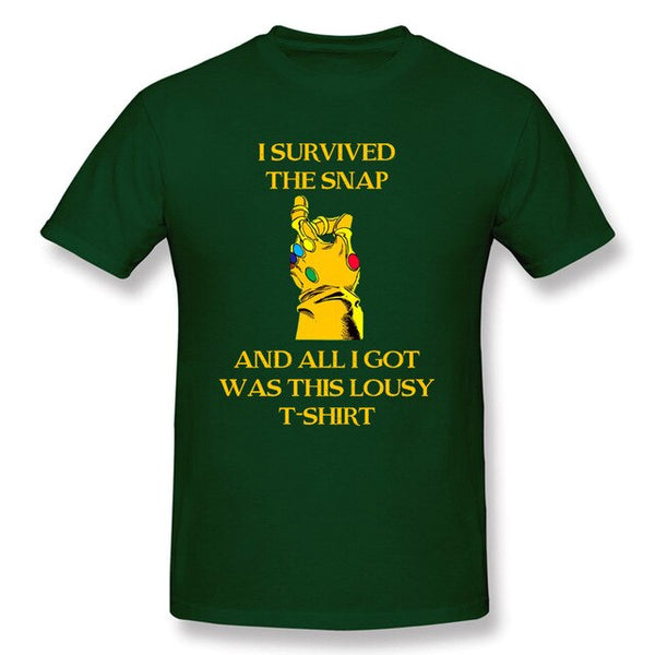 Avengers Endgame I Survived the Snap T-Shirt