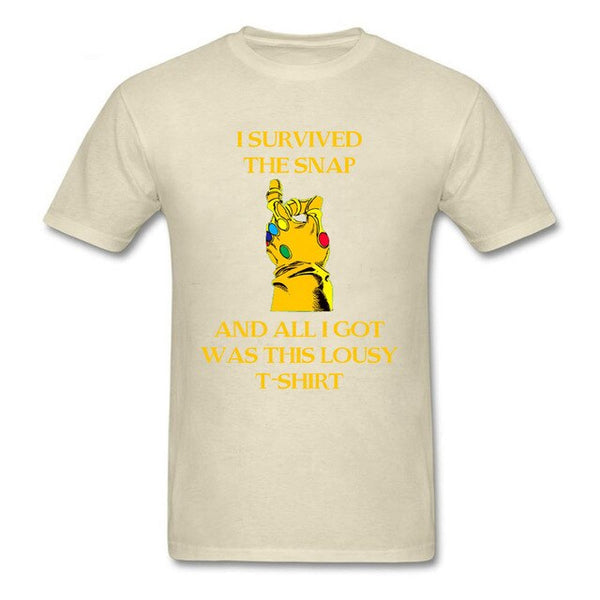Avengers Endgame I Survived the Snap T-Shirt