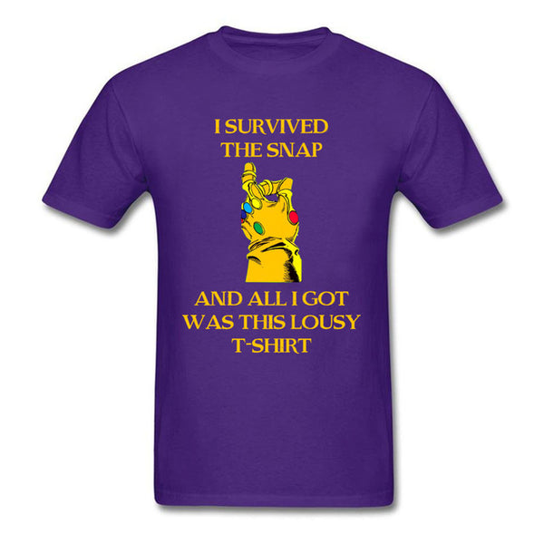 Avengers Endgame I Survived the Snap T-Shirt