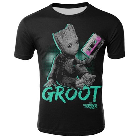 Marvel VHS Groot T-Shirt