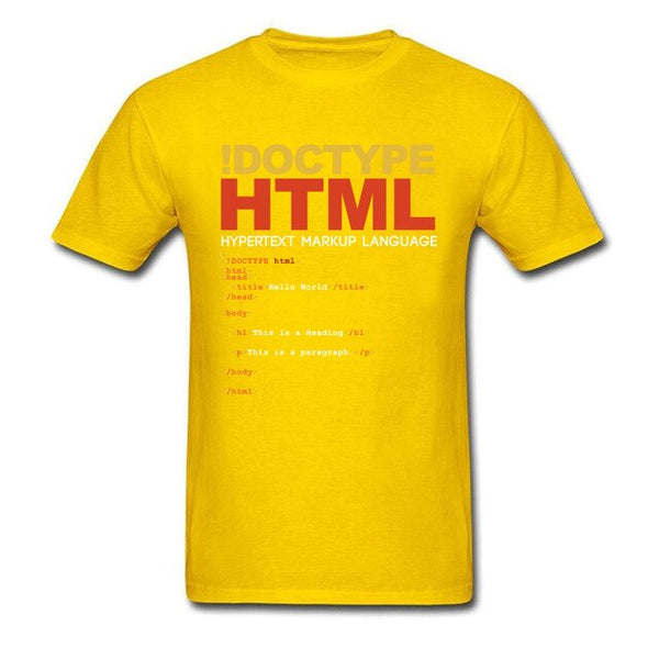 !DOCTYPE HTML T-Shirt